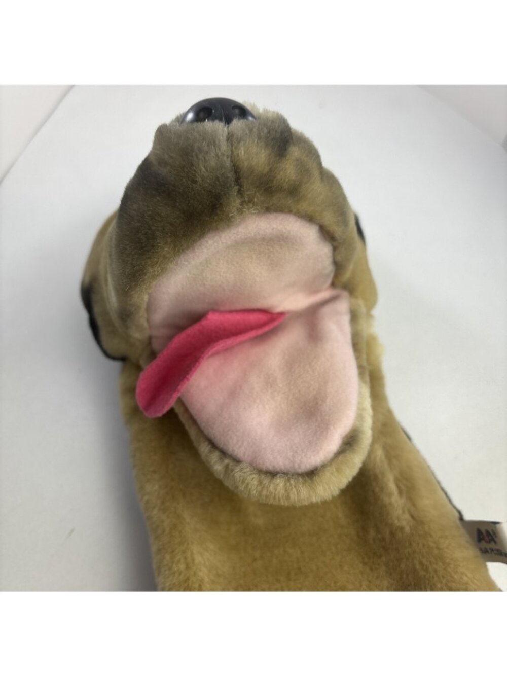 Vintage A & A Plush Inc. Puppet Vintage Dog German Shepherd Stuffed animal story - Picture 6 of 7